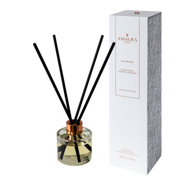 Calming Reed Diffuser Rose Gold Amaura London 38