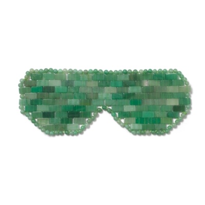 ISLA EYE MASK GREEN AVENTURINE