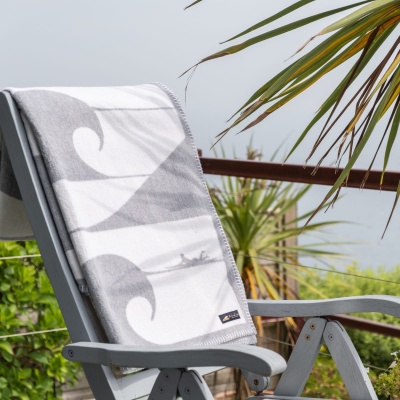Silver Surf blanket