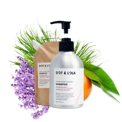 Balance Shampoo bottle and refill