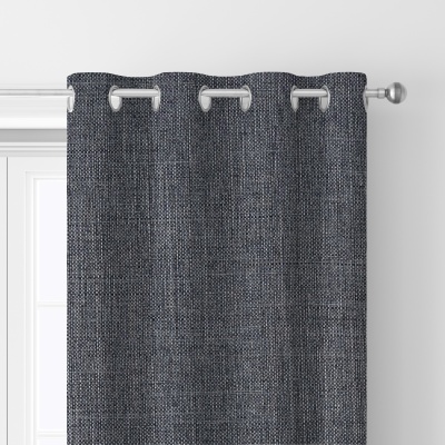 Franklin Anthracite Eyelet Curtains