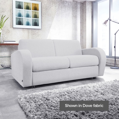 A50328 Dove Retro 2 Seater Sofa Bed