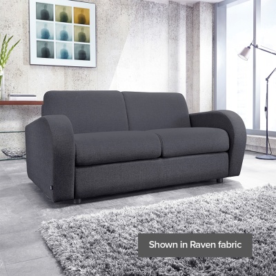 A50328 Raven Retro 2 Seater Sofa Bed