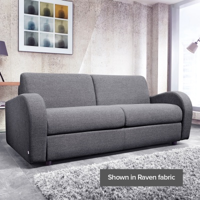 A50338 Raven Retro 3 Seater Sofa Bed