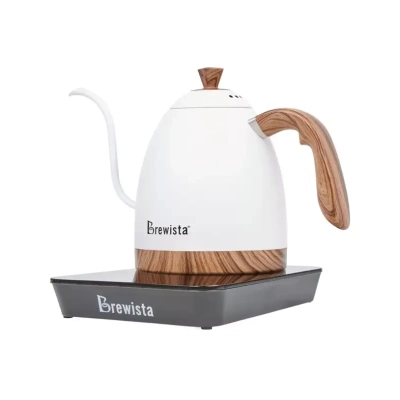 Jing breista gooseneck kettle teaware side