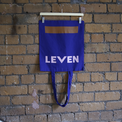 Leven Royal Blue Tote Bag