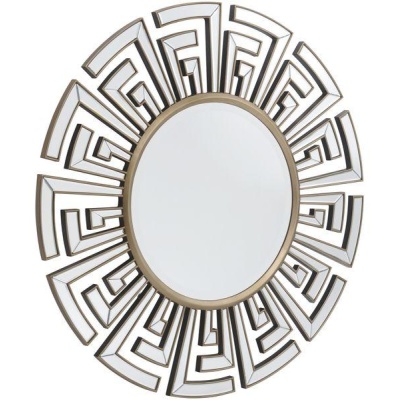 235256 Claridge Deco Round Mirror1