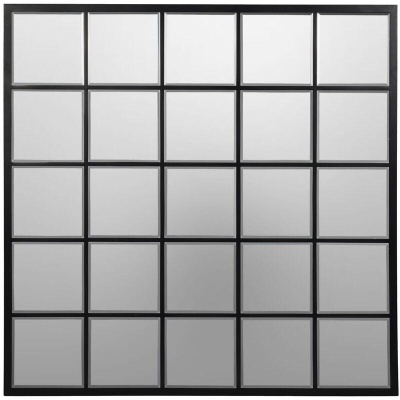 704663 Blakely Square Mirror Black