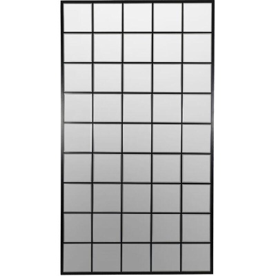 704664 Blakely Floor Standing Cheval Mirror Black 100x180cm