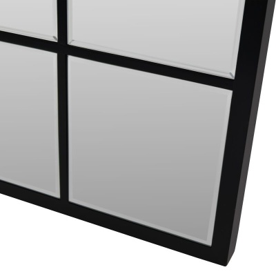 704664 D Blakely Floor Standing Cheval Mirror Black 100x180cm