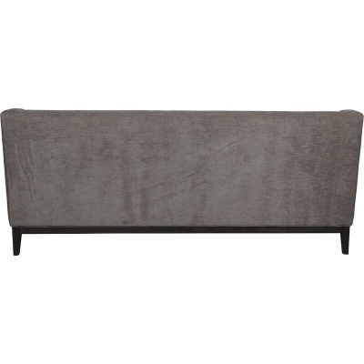 704770 B small Theodore Buttoned Sofa in Warm Grey Fabric 200cm