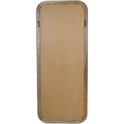 705232 B Leon Groove Edge Solid Wood Cheval Mirror 70 x 170cm