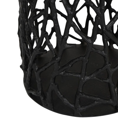 705335 D Twig Black Sculpture Vase Small