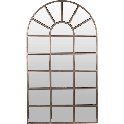 705450 Gold Blakely Arch Floor Standing Mirror