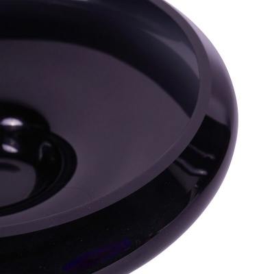 705932 C Noir Glass Bowl 26cm