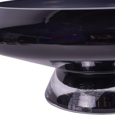 705932 D Noir Glass Bowl 26cm