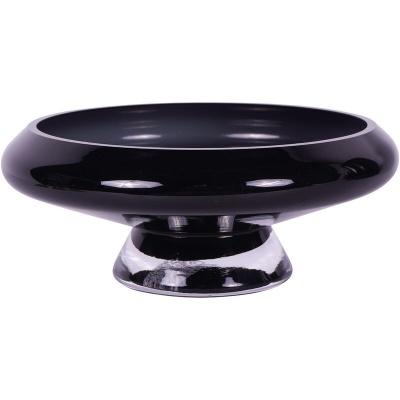 705932 Noir Glass Bowl 26cm