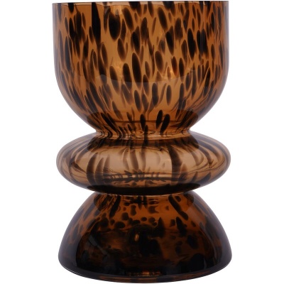 705933 Savanna Glass Vase Candle Holder 24cm