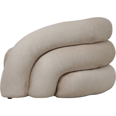 705980 B Casa Upholstered Curved Snug Chair Cream