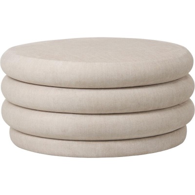 705984 Casa Upholstered Storage Ottoman Cream