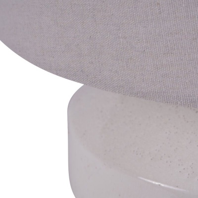 705989 C San Sebastian Terracotta Table Lamp White