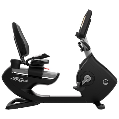 PCS Recumbent Bike Arctic Silver Discover SE3 HD Side