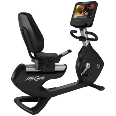 PCS Recumbent Bike Arctic Silver Discover SE3 HD Standard View