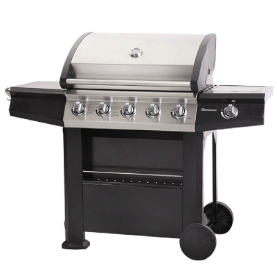 683 lifestyle appliances dominca gas barbecue lfs683