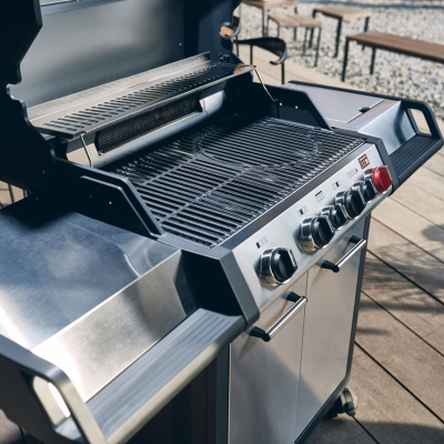 Monroe Pro 4 Turbo Gas BBQ 2