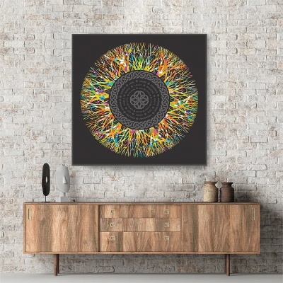 PD LN Temporal Circle CANVAS 30x30 1