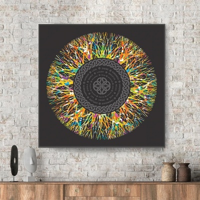 PD LN Temporal Circle CANVAS 30x30 2