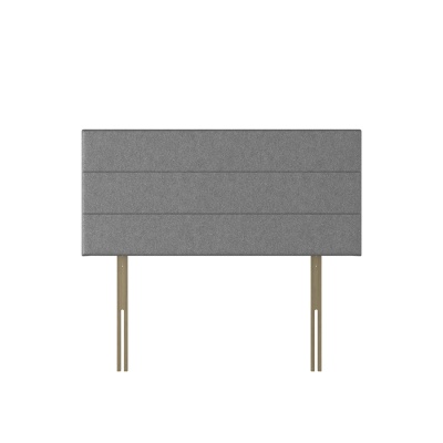 HEADBOARD KINGSTON PLATINUM GREY 150 CM FRONT
